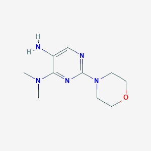 N4,N4-dimethyl-2-morpholinopyrimidine-4,5-diamine