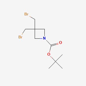 Tert-butyl 3,3-bis(bromomethyl)azetidine-1-carboxylate