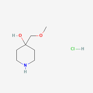 4-(Methoxymethyl)piperidin-4-ol hydrochloride