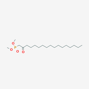 molecular formula C19H39O4P B14351664 Dimethyl (2-oxoheptadecyl)phosphonate CAS No. 92780-73-9