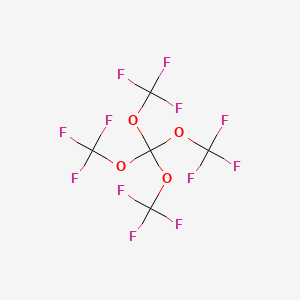 molecular formula C5F12O4 B14351774 Tetrakis(trifluoromethoxy)methane CAS No. 92639-87-7