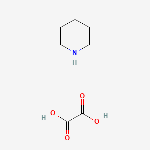 molecular formula C7H13NO4 B14351874 oxalic acid;piperidine CAS No. 92302-98-2