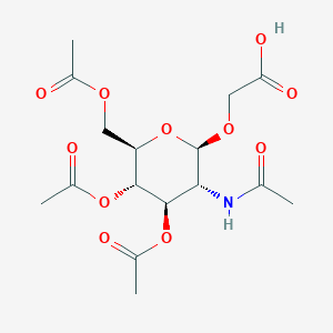 Carboxymethyl 2-(acetylamino)-3-O,4-O,6-O-triacetyl-2-deoxy-beta-D-glucopyranoside
