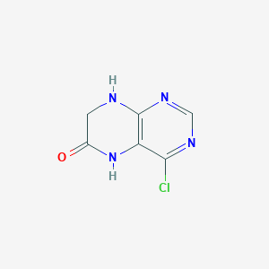 4-Chloro-7,8-dihydropteridin-6(5H)-one