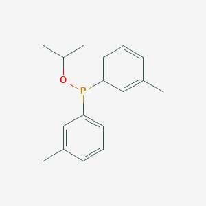 molecular formula C17H21OP B14352100 Propan-2-yl bis(3-methylphenyl)phosphinite CAS No. 96857-49-7