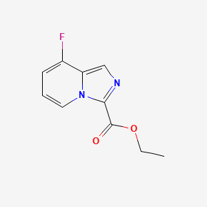 molecular formula C10H9FN2O2 B1435215 Ethyl 8-fluoroimidazo[1,5-a]pyridine-3-carboxylate CAS No. 2044713-85-9