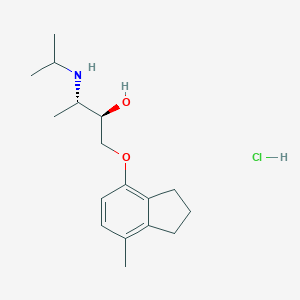 molecular formula C17H28ClNO2 B143522 ICI 118,551 hydrochloride CAS No. 72795-04-1