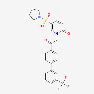 molecular formula C24H21F3N2O4S B1435223 Tbopp CAS No. 1996629-79-8