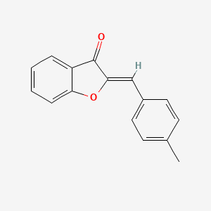 molecular formula C16H12O2 B14352399 4'-Methyl-aurone 