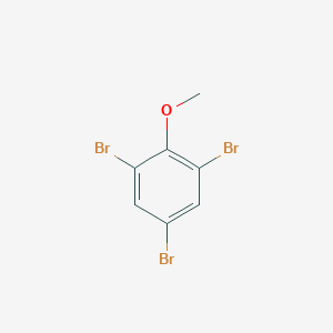 molecular formula C7H5Br3O B143524 2,4,6-三溴苯甲醚 CAS No. 607-99-8