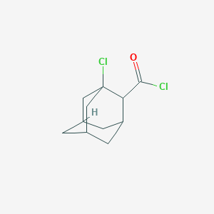 molecular formula C11H14Cl2O B1435246 1-Chloroadamantanecarboxylic acid chloride CAS No. 55982-64-4