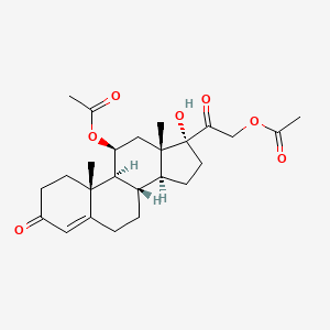 molecular formula C25H34O7 B1435259 Unii-abh947V8F4 CAS No. 81968-66-3
