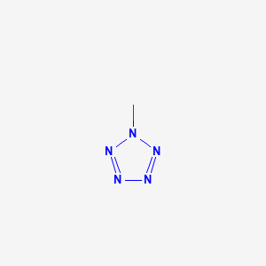molecular formula CH3N5 B14352676 Methyl-1H-pentazole CAS No. 93675-23-1