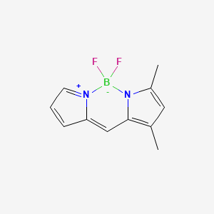 molecular formula C11H11BF2N2 B1435285 4,4-Difluoro-1,3-dimethyl-4-bora-3a,4a-diaza-s-indacene CAS No. 65595-30-4