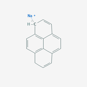 molecular formula C16H11Na B14352944 sodium;1,8-dihydropyren-8-ide CAS No. 92116-28-4