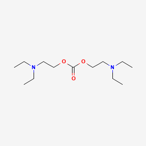 molecular formula C13H28N2O3 B14353011 Bis(2-diethylaminoethyl) carbonate CAS No. 93534-48-6