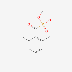 molecular formula C12H17O4P B14353014 Dimethyl (2,4,6-trimethylbenzoyl)phosphonate CAS No. 91998-28-6