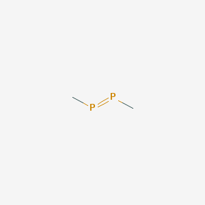 molecular formula C2H6P2 B14353065 Methyl(methylphosphanylidene)phosphane CAS No. 90550-54-2