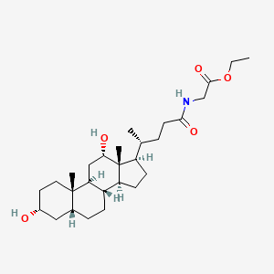 molecular formula C28H47NO5 B1435308 Glycodeoxycholic Acid Ethyl Ester CAS No. 70779-06-5