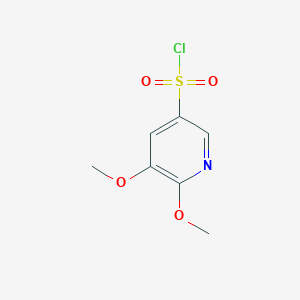 5,6-Dimethoxypyridine-3-sulfonyl chloride