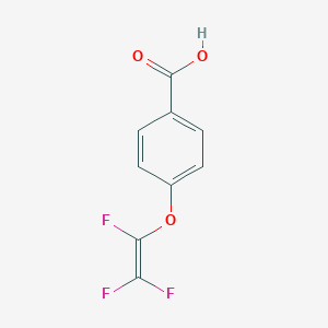 molecular formula C9H5F3O3 B143532 4-(Trifluorovinyloxy)benzoic acid CAS No. 134151-66-9