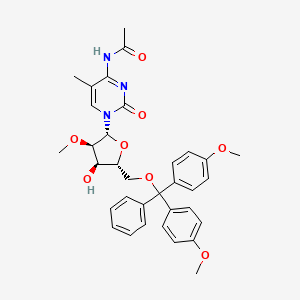 molecular formula C34H37N3O8 B1435329 5'-O-DMT-N4-Acetyl-2'-O-methyl-5-methyl-cytidine CAS No. 869355-20-4
