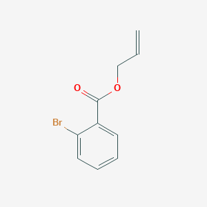 molecular formula C10H9BrO2 B14353493 Benzoic acid, 2-bromo-, 2-propenyl ester CAS No. 92639-57-1