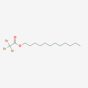 molecular formula C14H25Br3O2 B14353591 Dodecyl tribromoacetate CAS No. 90146-95-5