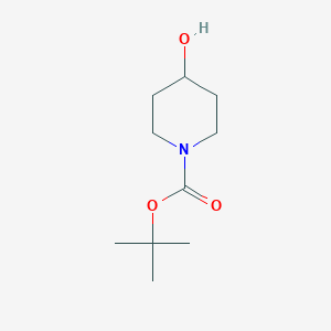 molecular formula C10H19NO3 B143537 Tert-butyl 4-hydroxypiperidine-1-carboxylate CAS No. 109384-19-2