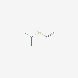 molecular formula C5H10Se B14353848 Propane, 2-(ethenylseleno)- CAS No. 90383-44-1