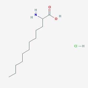 molecular formula C12H26ClNO2 B14353901 alpha-Aminododecanoic acid hydrochloride CAS No. 92625-27-9