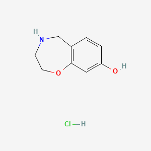 2,3,4,5-Tetrahydro-1,4-benzoxazepin-8-ol hydrochloride