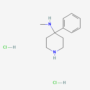 N-methyl-4-phenylpiperidin-4-amine dihydrochloride