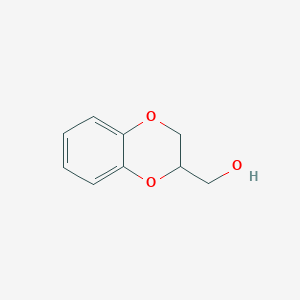 molecular formula C9H10O3 B143543 2-羟甲基-1,4-苯并二氧杂环 CAS No. 3663-82-9