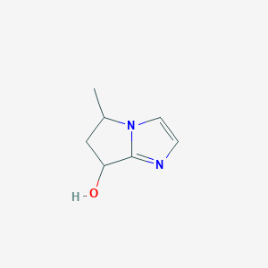 5-methyl-5H,6H,7H-pyrrolo[1,2-a]imidazol-7-ol