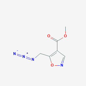 Methyl 5-(azidomethyl)-1,2-oxazole-4-carboxylate