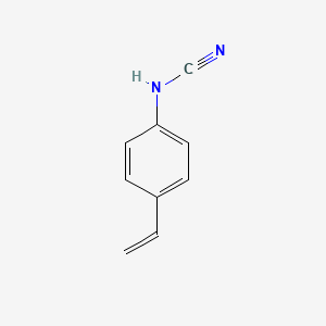 molecular formula C9H8N2 B14354479 (4-Ethenylphenyl)cyanamide CAS No. 96388-70-4