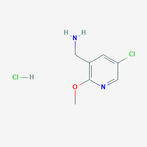 (5-Chloro-2-methoxypyridin-3-yl)methanamine hydrochloride