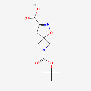 2-(tert-Butoxycarbonyl)-5-oxa-2,6-diazaspiro[3.4]oct-6-ene-7-carboxylic acid