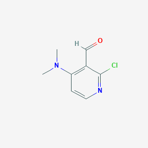 2-Chloro-4-dimethylamino-pyridine-3-carbaldehyde