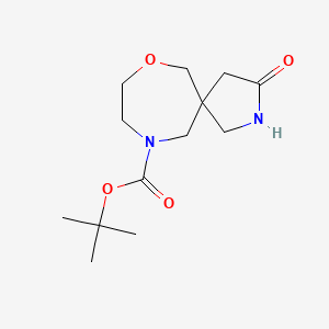 tert-Butyl 3-oxo-7-oxa-2,10-diazaspiro[4.6]undecane-10-carboxylate