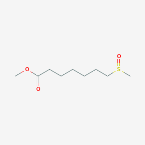 molecular formula C9H18O3S B14354655 Methyl 7-(methanesulfinyl)heptanoate CAS No. 90275-88-0