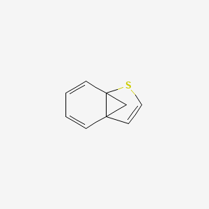 molecular formula C9H8S B14354669 3a,7a-Methano-1-benzothiophene CAS No. 90970-08-4