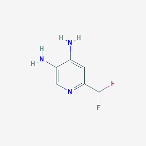 6-(Difluoromethyl)pyridine-3,4-diamine