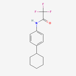 N-(4-Cyclohexylphenyl)-2,2,2-trifluoroacetamide