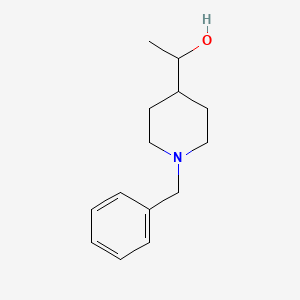 molecular formula C14H21NO B14354835 1-(1-Benzylpiperidin-4-yl)ethanol CAS No. 92322-06-0