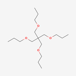 molecular formula C17H36O4 B14354842 1,3-Dipropoxy-2,2-bis(propoxymethyl)propane CAS No. 93658-50-5