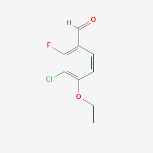 3-Chloro-4-ethoxy-2-fluorobenzaldehyde