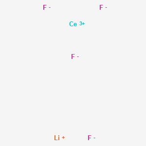 molecular formula CeF4Li B14355024 Cerium(3+) lithium fluoride (1/1/4) CAS No. 93229-02-8