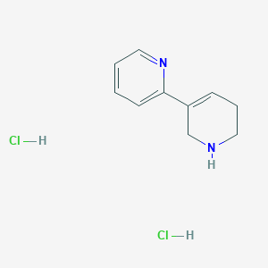 molecular formula C10H14Cl2N2 B1435509 2-(1,2,5,6-Tetrahydropyridin-3-yl)pyridine dihydrochloride CAS No. 1803585-18-3